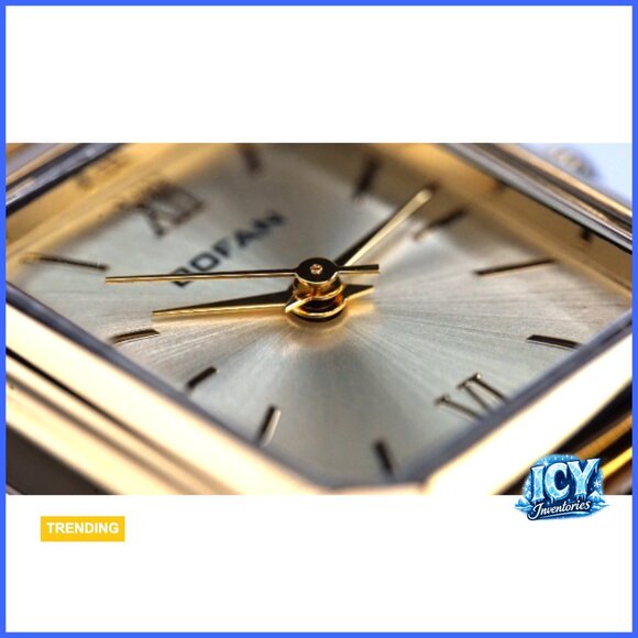 Stainless Steel Expansion Band Quartz Wrist Watch Water Resistant main image 5